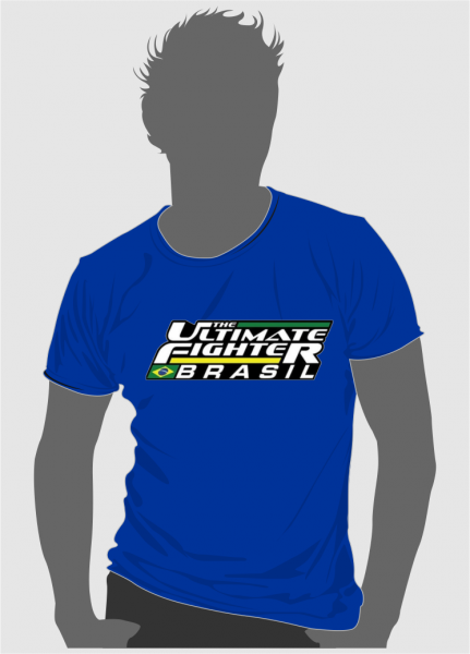 Camisa Ultimate Fighter brasil azul